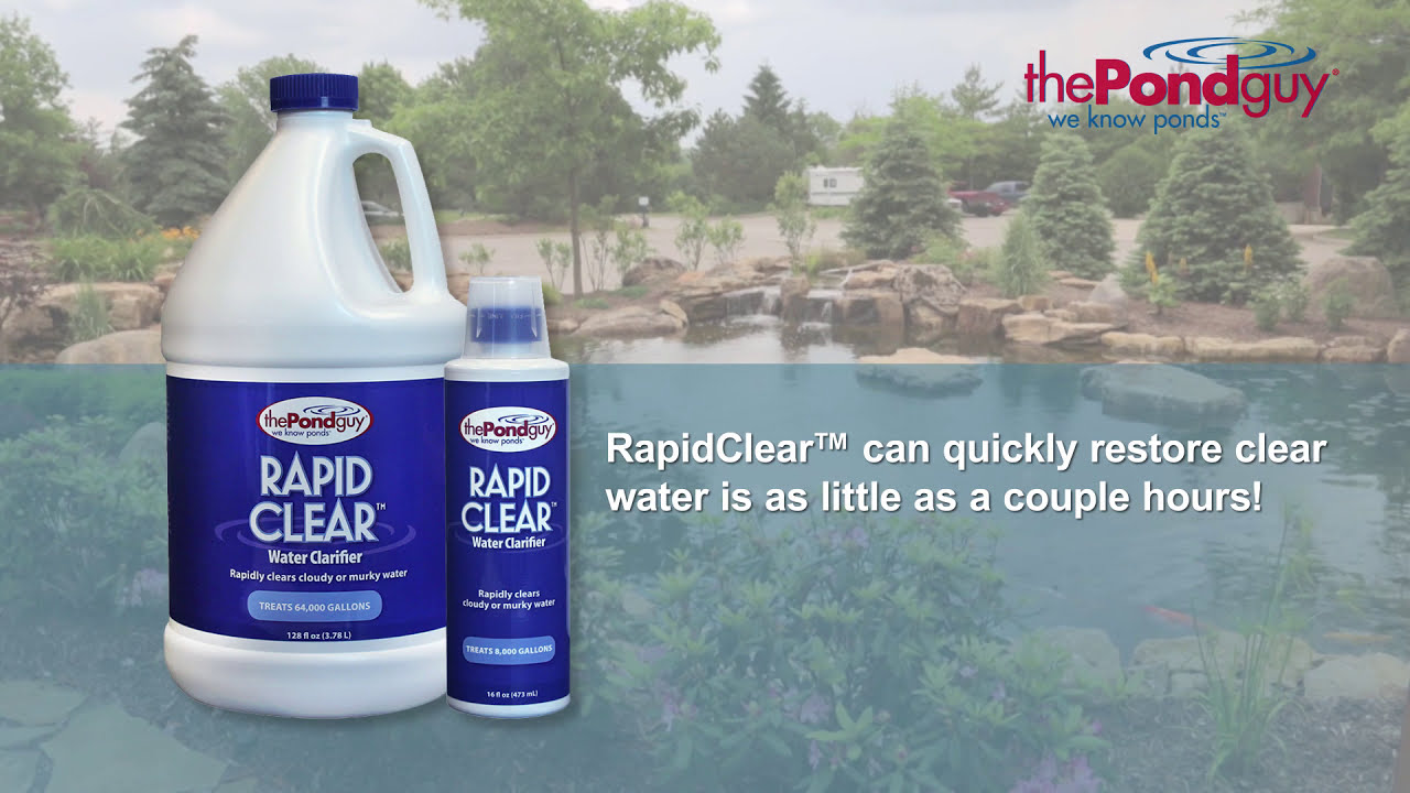 The Pond Guy® RapidClear™ - Water Clarifier