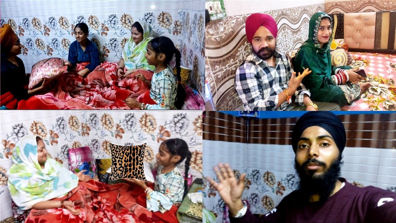 Pillow Passing Game 😍 Riya Aayi Ghar Par | Preet Ka Dance 😉 Suraj Singh Labana 