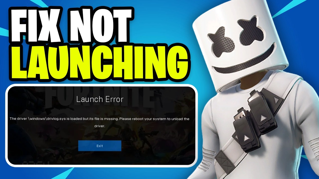 How to Fix Fortnite Not Launching on PC - Full Guide