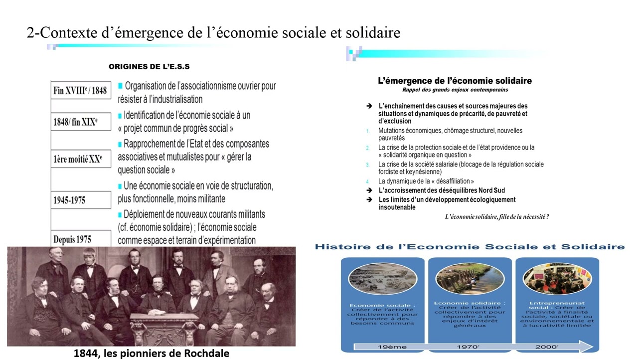 L’ÉCONOMIE SOCIALE ET SOLIDAIRE