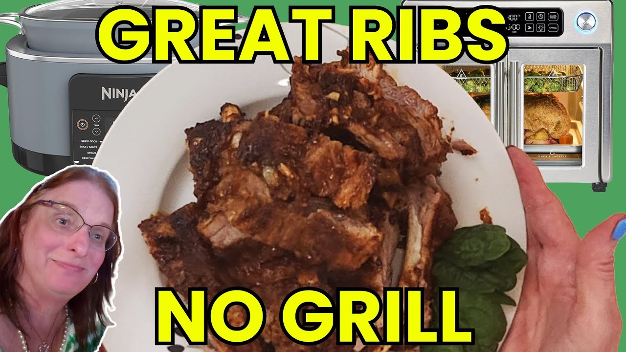 EASY 90 Minute Fall Off The Bone Baby Back Ribs in Ninja PossibleCooker Pro