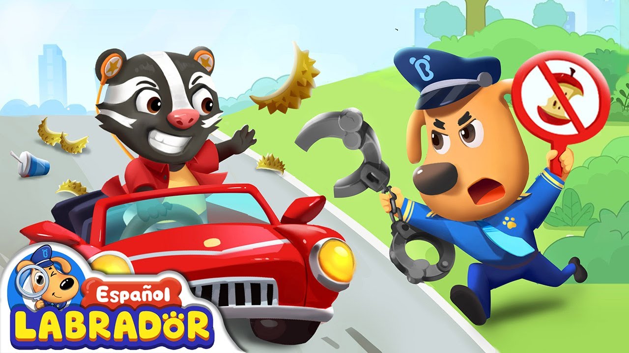 🔍Sheriff Labrador - Quién Tiró Cosas por la Ventana | Videos para Niños | BabyBus en Español
