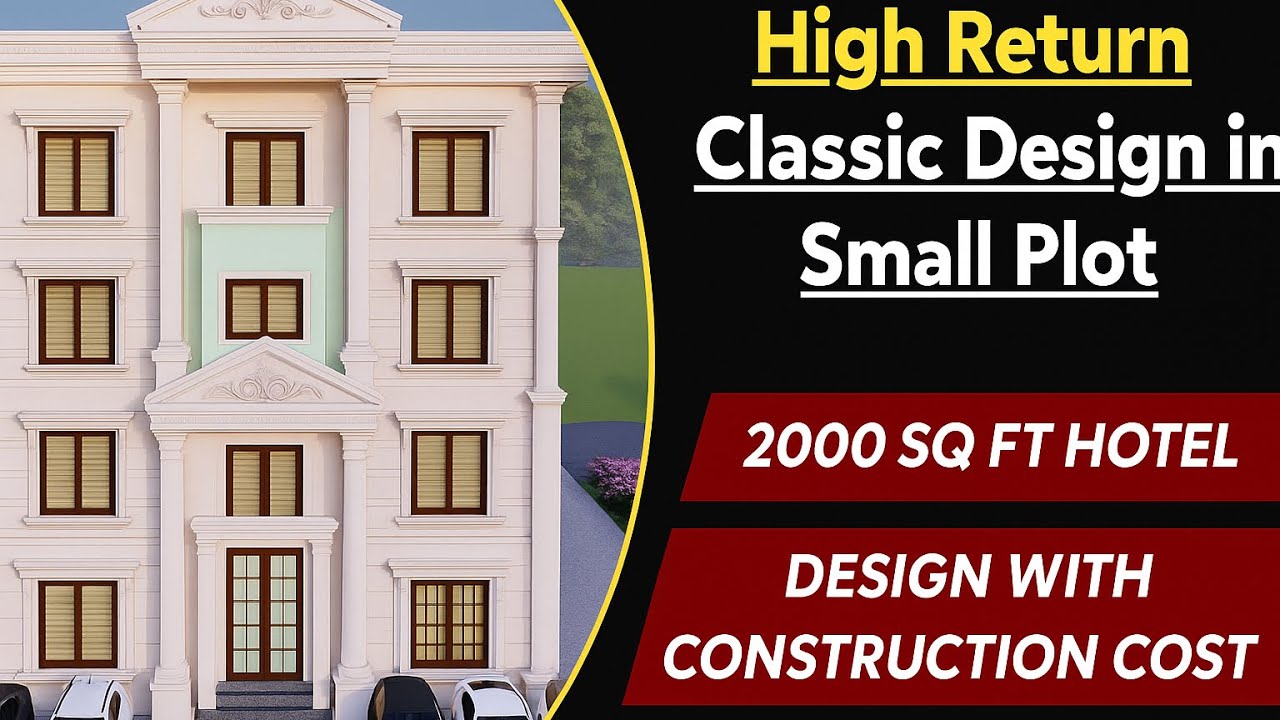 2000 SQ FT HOTEL DESIGN ! HOTEL CONSTRUCTION COST