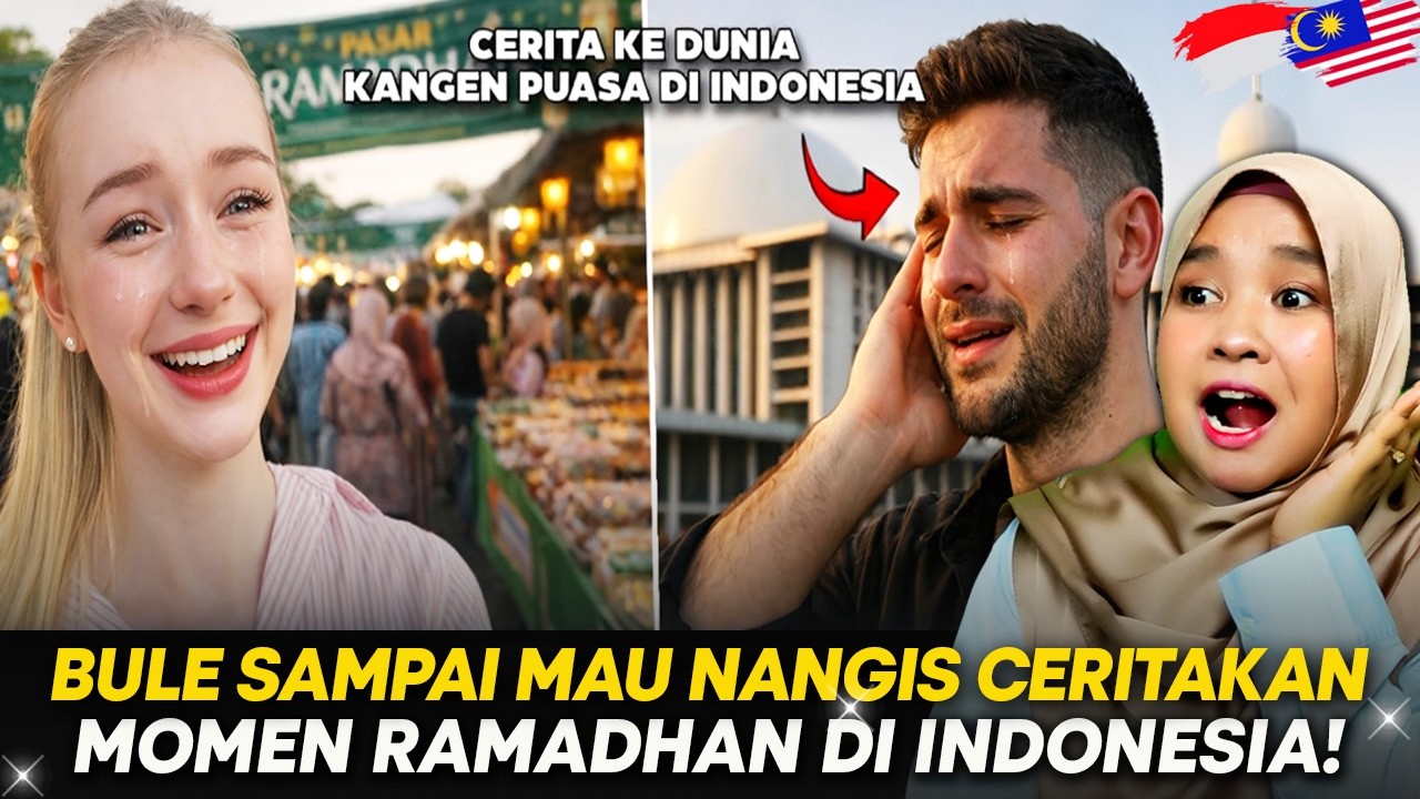 BULE MAU NANGIS😭! Rindu Puasa Di INDONESIA - RAMADHAN Di Indonesia Mereka Ceritakan Pada Dunia!