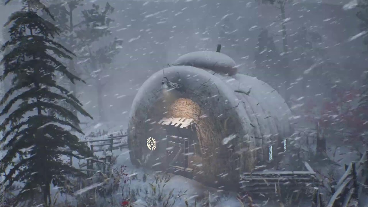 The ULTIMATE FREEZING SNOWSTORM Sounds for Sleeping | Glacial Pressure Nightveil