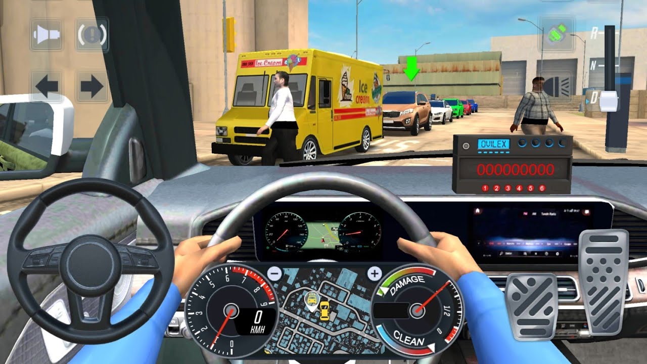 BMW X5 Luxury Taxi Passenger Pickup Gameplay 🚖 Real City Traffic Drive - Taxi Simulator 2026