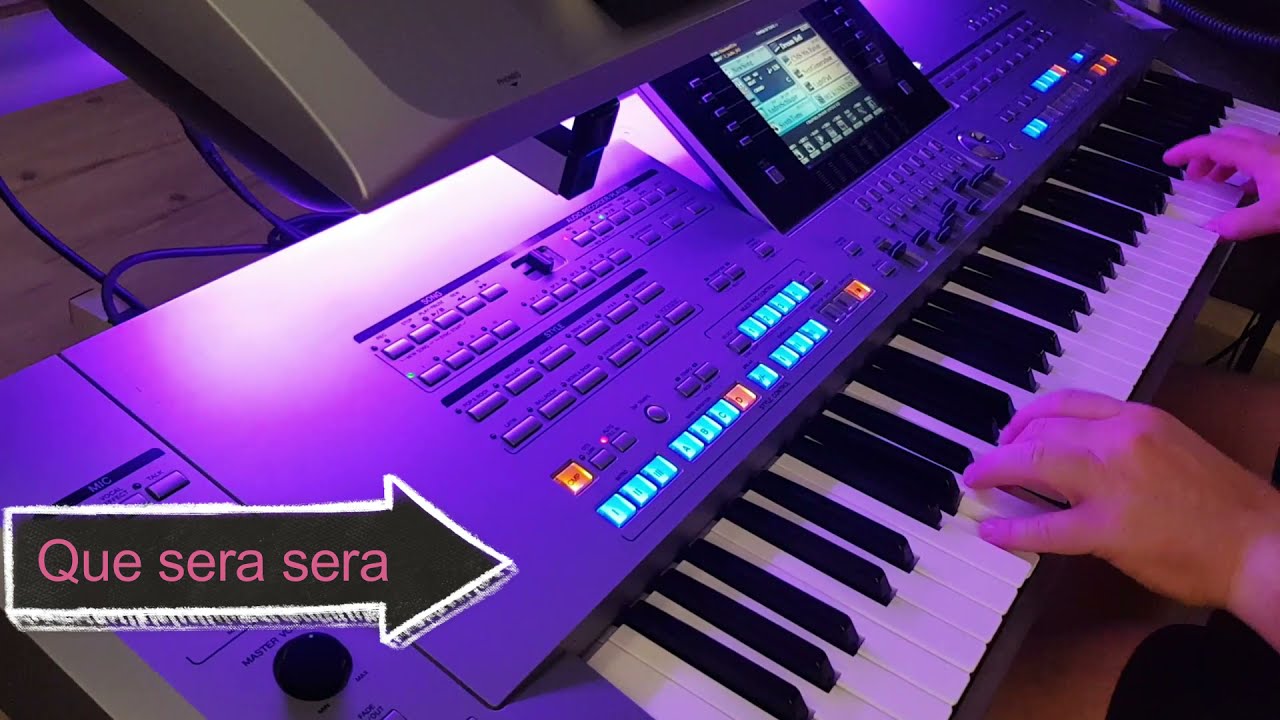 Que sera sera - Cover played on Yamaha Tyros 5
