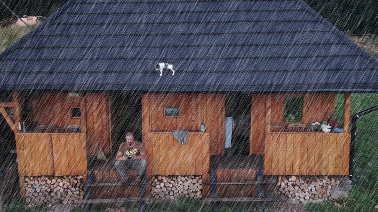 CEA MAI PUTERNICĂ FURTUNĂ DE CÂND STAU LA CABANĂ - ep150
