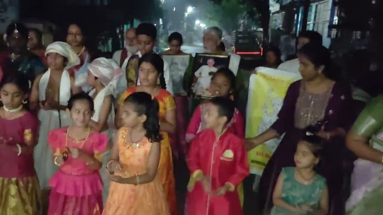 నగర సంకీర్తన | Nagara Sankeerthana | త్యాగరాజ కృతులు | గురువు సత్యభామ గారు