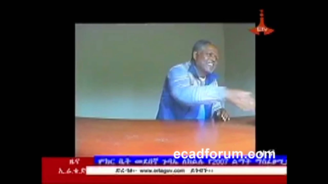Andargachew Tsige on ETV (Ethiopian Television)