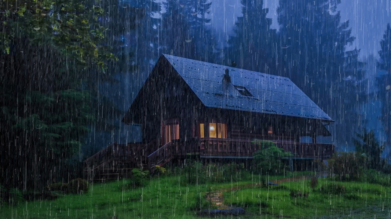Sounds Of Rain And Thunder For Sleep, ASMR - Rain Sounds For Relaxing Your Mind And Sleep Tonight