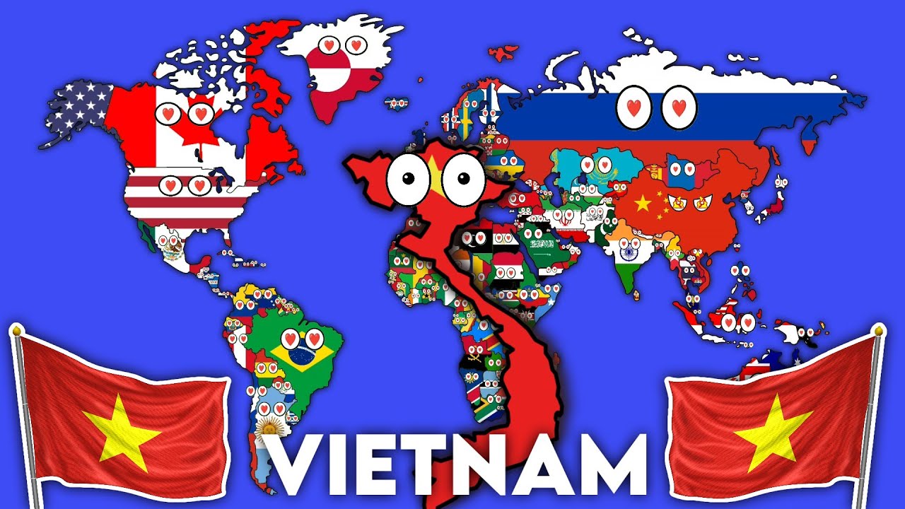 All Countries that love and hate Vietnam 🇻🇳
