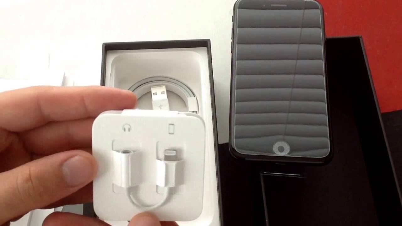 iPhone 7 unboxing