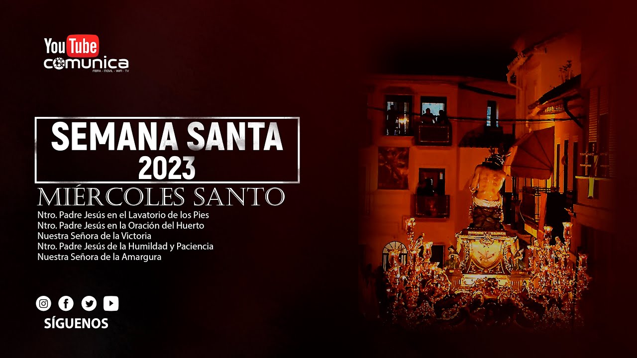 Miércoles Santo de 2023 de la Semana Santa Puente Genil en Grupo Comunica