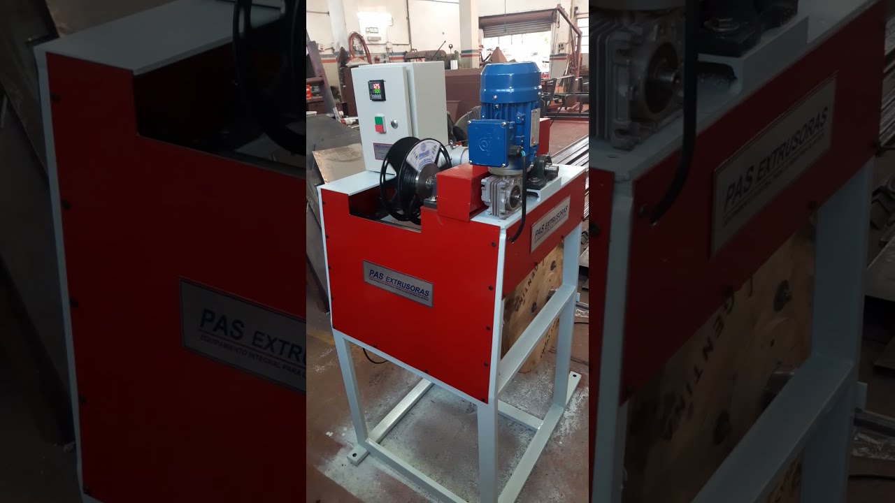 Bobinador de cables, filamentos 3D.  PAS EXTRUSORAS SRL
