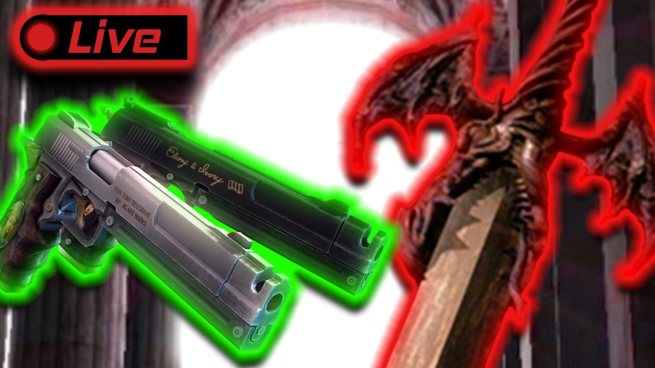 Devil May Cry DMD Gun Only All S Ranks No Grenade Gun| !DemonPrix Week 3 | !BDAY