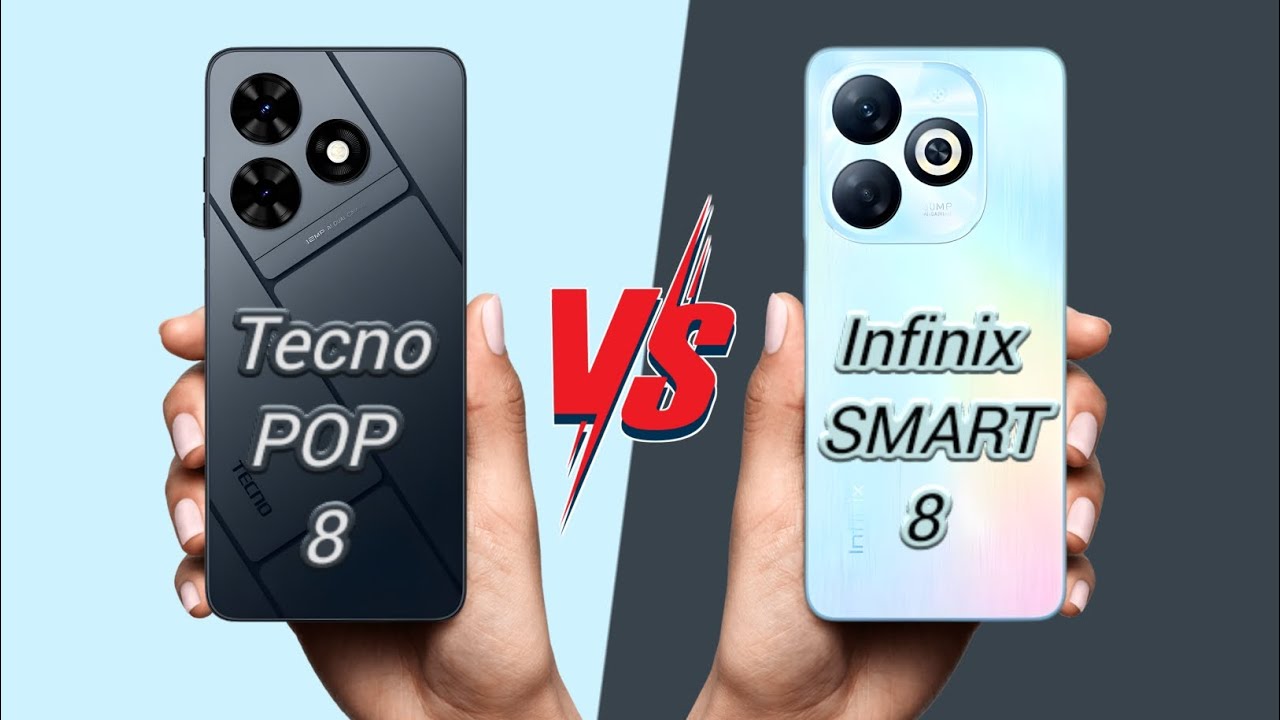 Tecno Pop 8 vs Infinix Smart 8