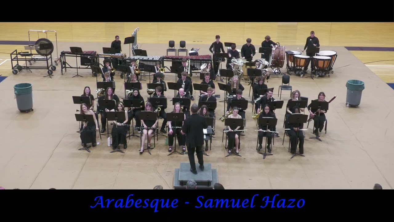 Arabesque   Samuel Hazo   Miamisburg High School 2025 26 Wind Symphony   3 3 2026