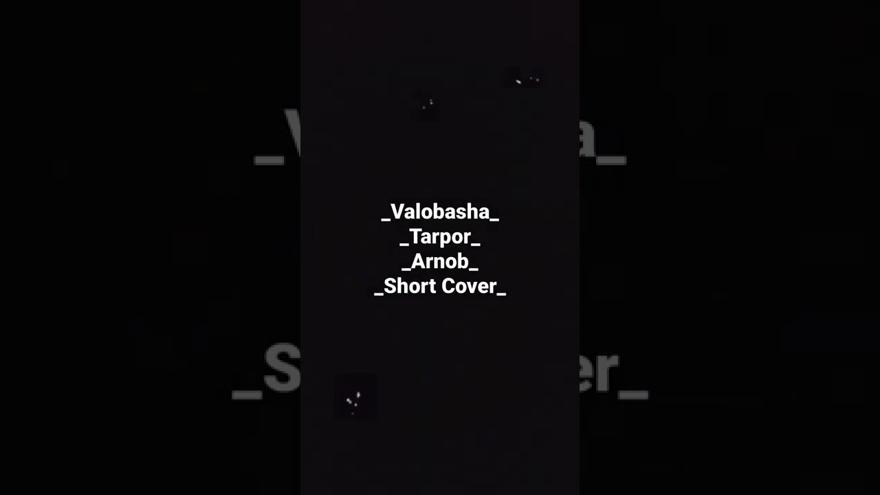 Valobasha Tarpor - Arnbob - Short Cover