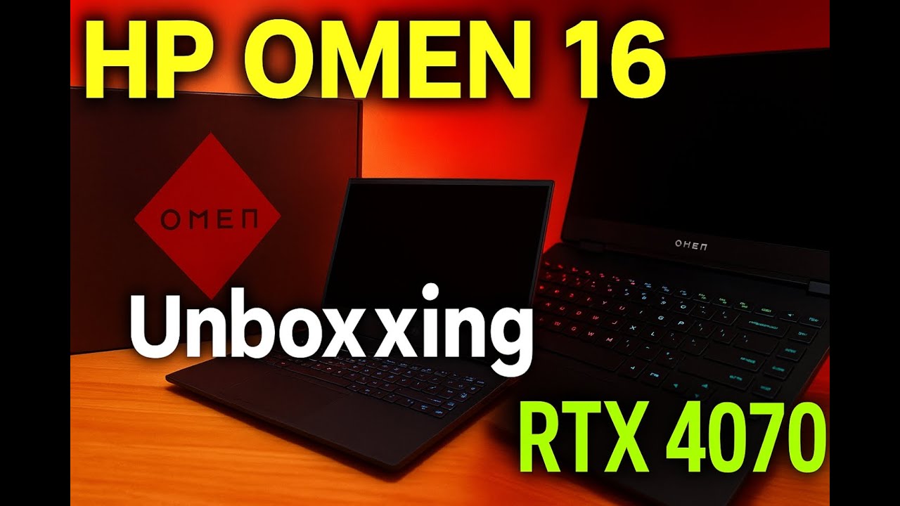 HP OMEN 16 Unboxing | Intel i7-13700HX + RTX 4070 Gaming Laptop 🔥