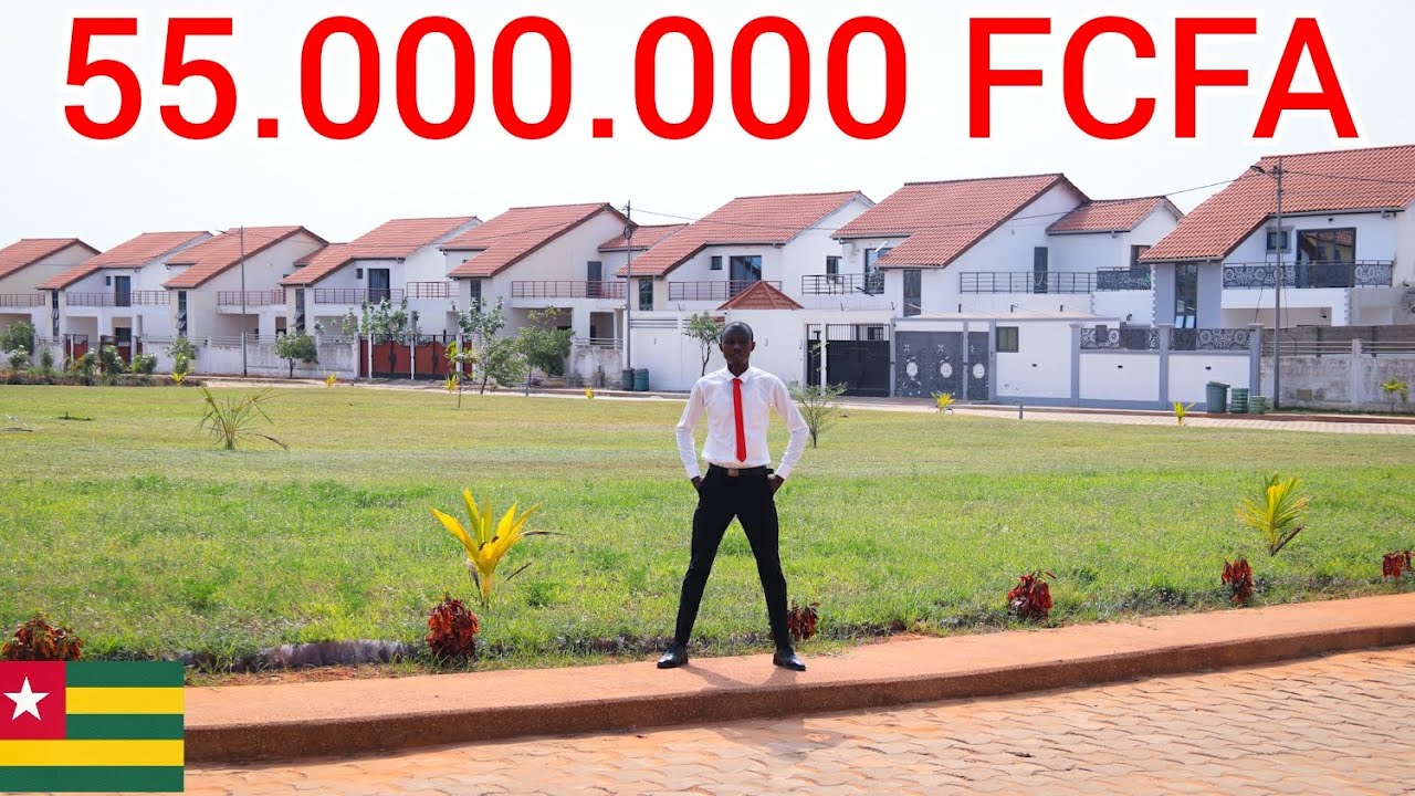 PLUS DE 20 VILLAS JAMAIS HABITEE A VENDRE A PARTIR DE 45 000 000 FCFA DANS UNE CITE A ADIDOGOME LOME