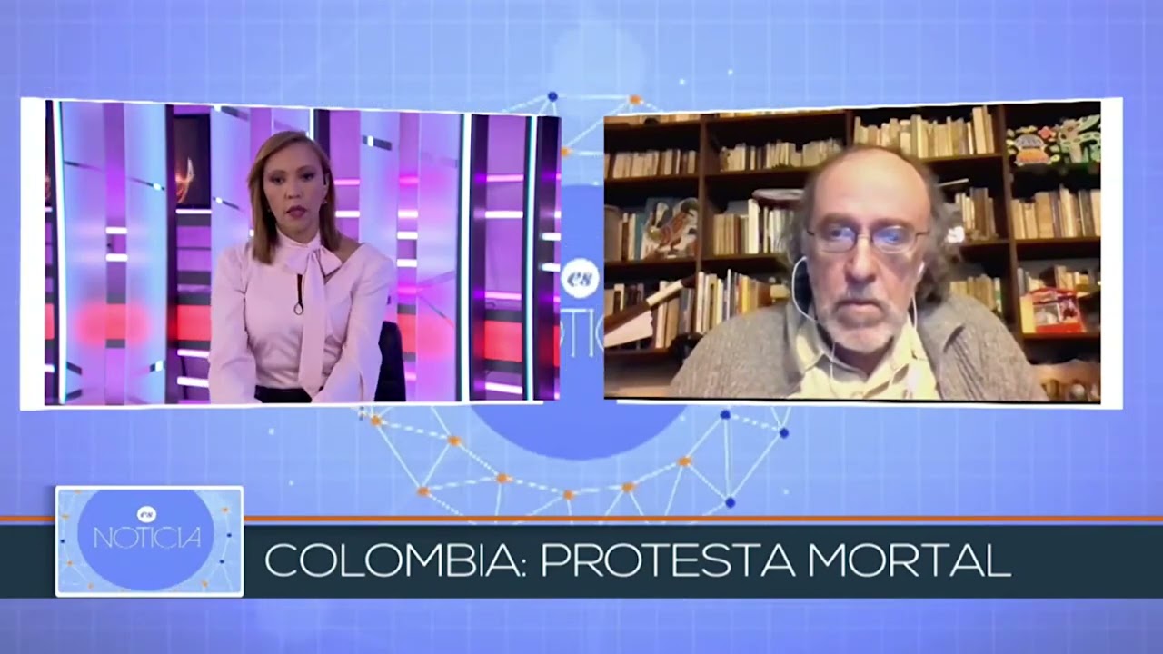 ANTONIO MORALES RIVEIRA DE CAFE PICANTE, COMENTA EN TELESUR LOS ACONTECIMIENTOS DEL PARO