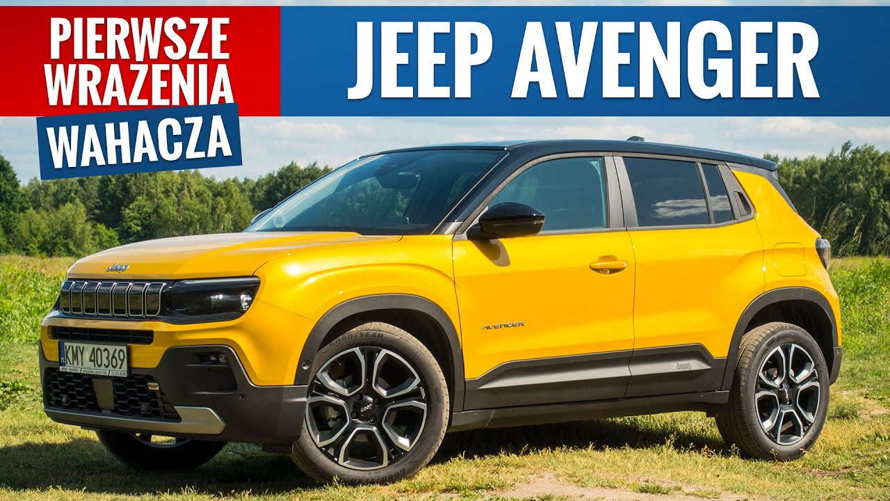 Jeep Avenger 2023 - TEST PL (1.2 Turbo 100 KM) Pierwsze wrażenia z jazdy benzyną