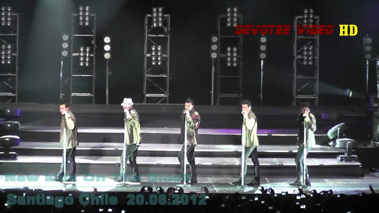 NEW KIDS ON THE BLOCK / Step By Step / Santiago Chile 20.06.2012 [ Full HD 1080I]