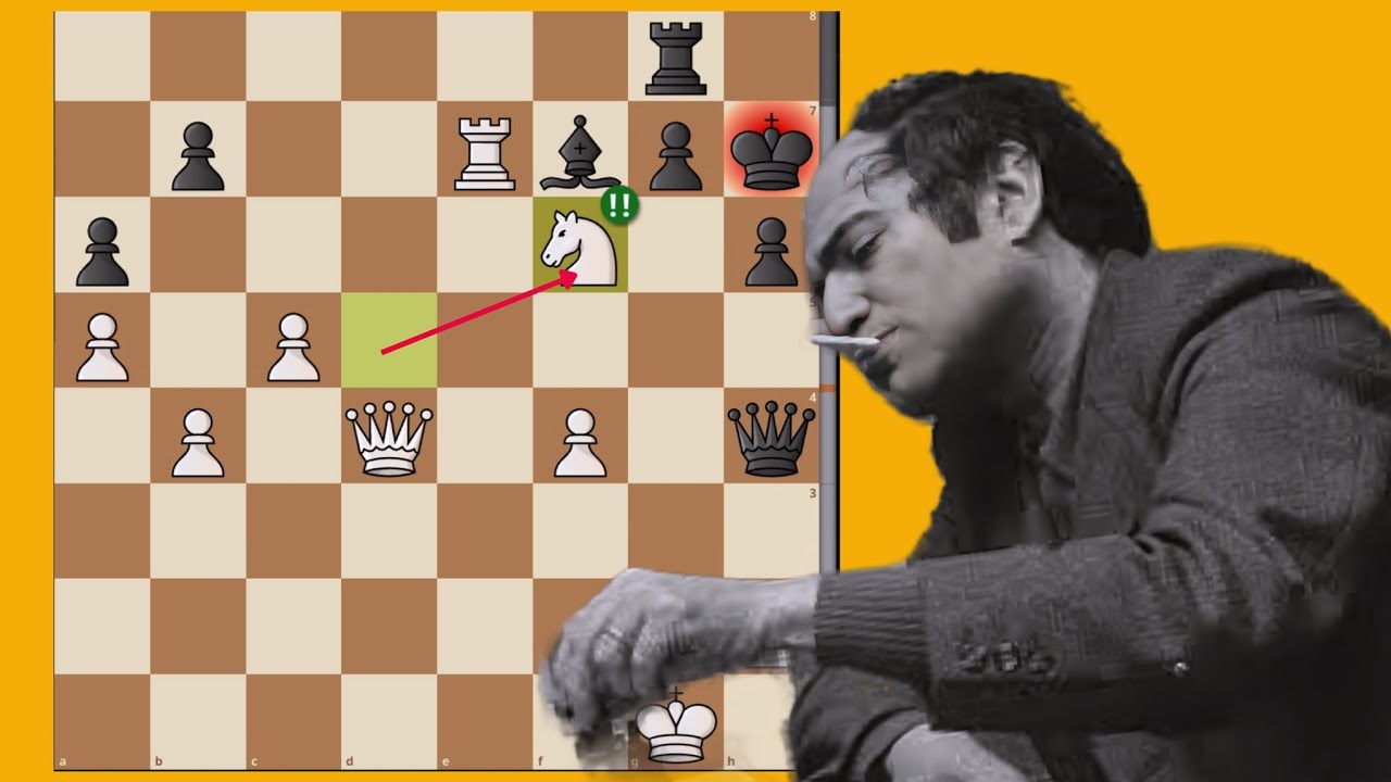 Spectacular Finish ! Mikhail Tal vs. Oll Lembit