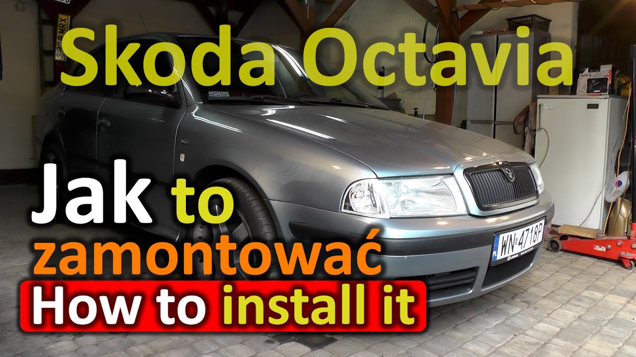 Skoda Octavia I Wymiana mocowania skrzyni biegów Transmission mount replacement
