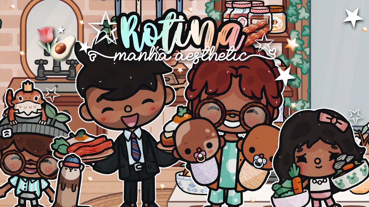 ⋆˙୨ৎ Rotina da manh&atilde; * AESTHETIC * em uma fam&iacute;lia de 6 🥑🌷 * com voz 🎙 * | Mary toca 🎀🌎