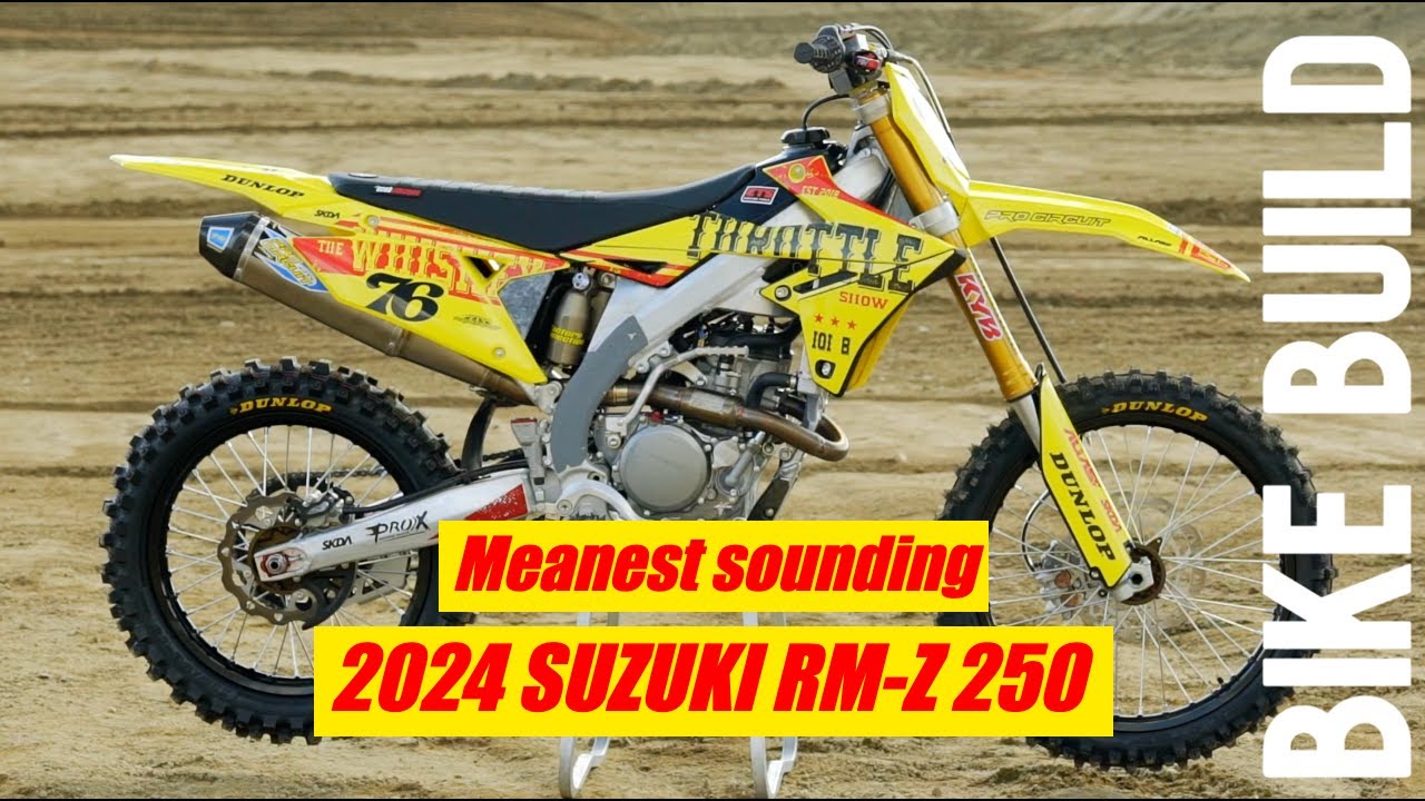 2024 Suzuki RM-Z 250 Bike Build | Whiskey Throttle Media