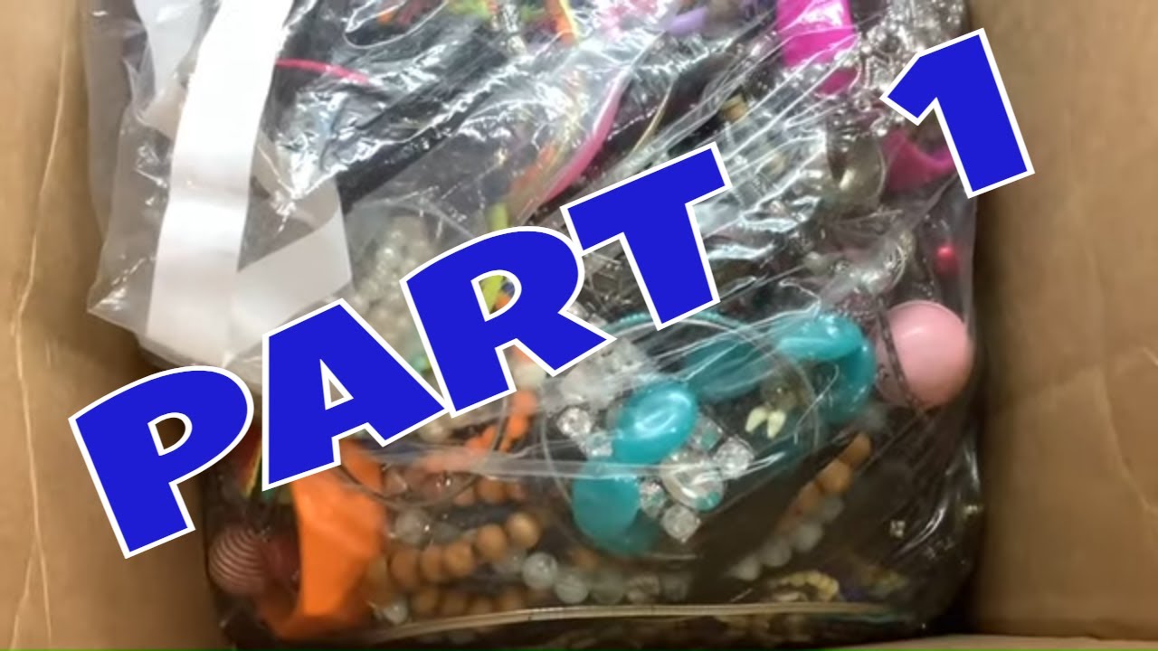 America's Thrift Supply 10lb Mystery Jewelry UNBOXING - Part 1 of 2