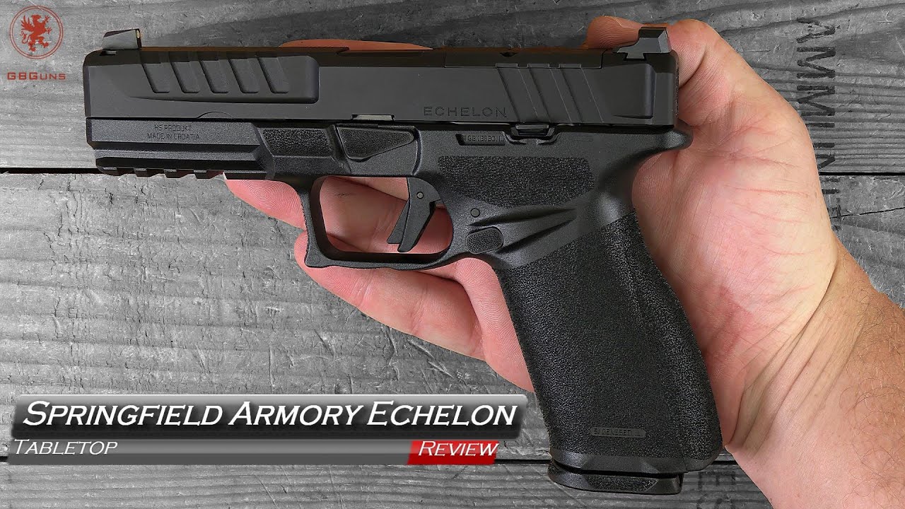 Обзор настольной модели Springfield Armory HS Produkt Echelon и полевая модель