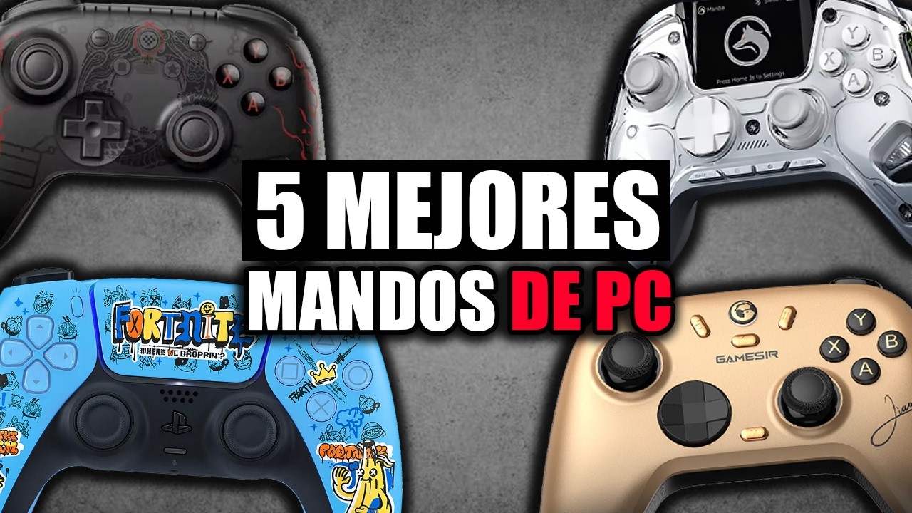 Los 5 MEJORES MANDOS para PC del 2026 🎮 (CALIDAD PRECIO)