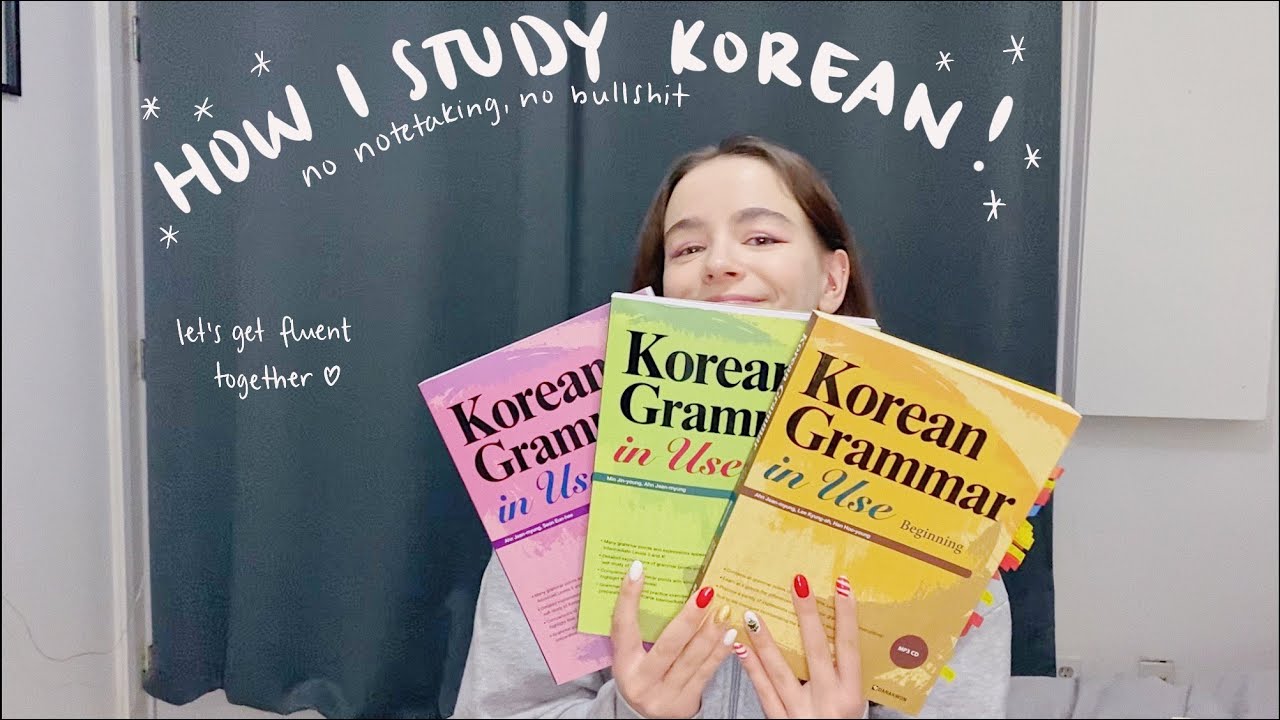 Learn Korean easily | How I Study Korean | An easy and 