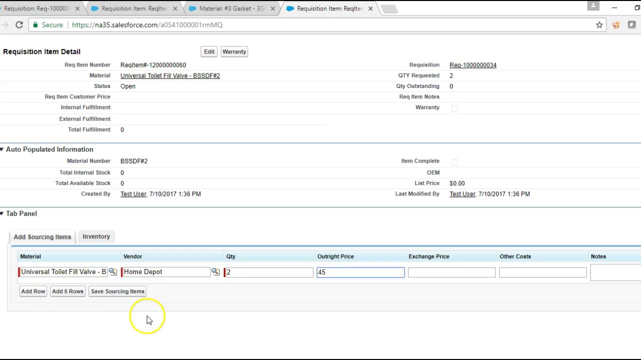 Vera Legendary Supply Chain Management Demo