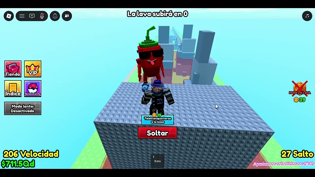 jugando roblox