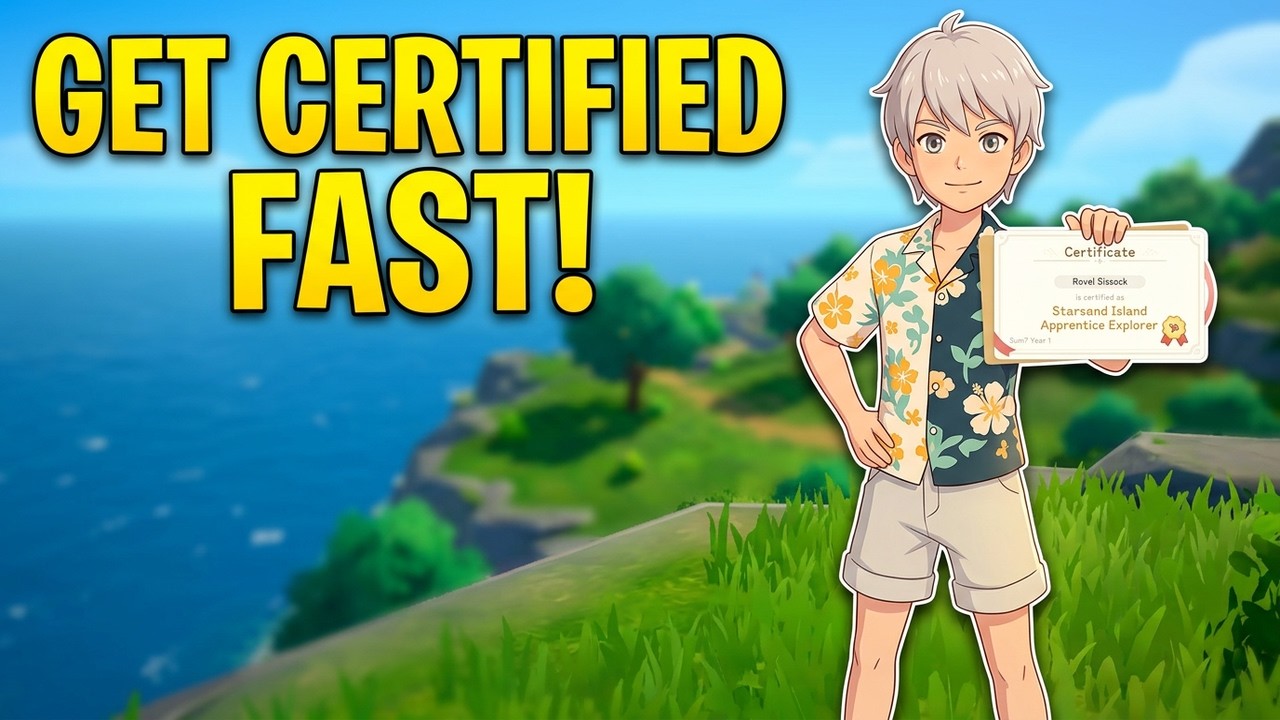 How to Become an Apprentice Explorer in Starsand Island (Step by Step)