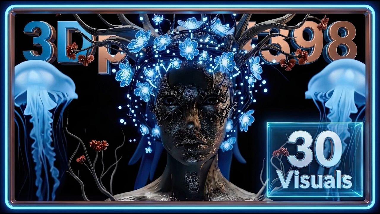 3D Visuals Pack #398 - 30 Visuals