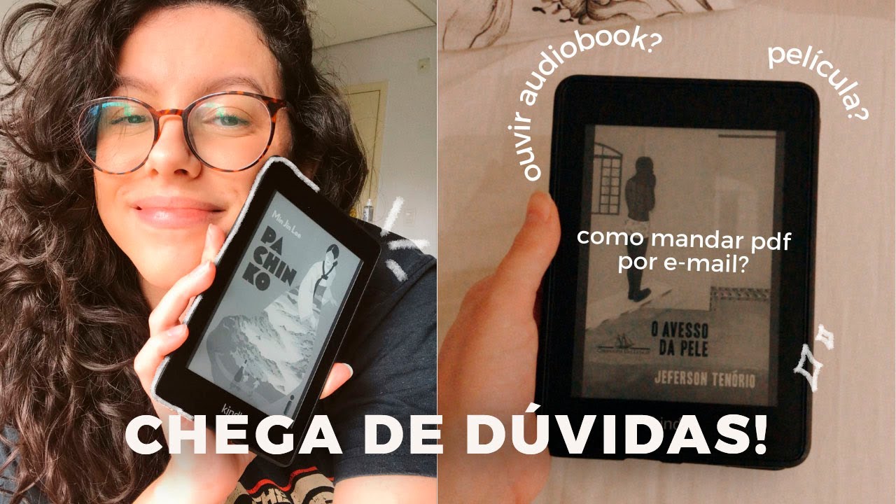tirando as MAIORES dúvidas de vocês sobre os Kindles!