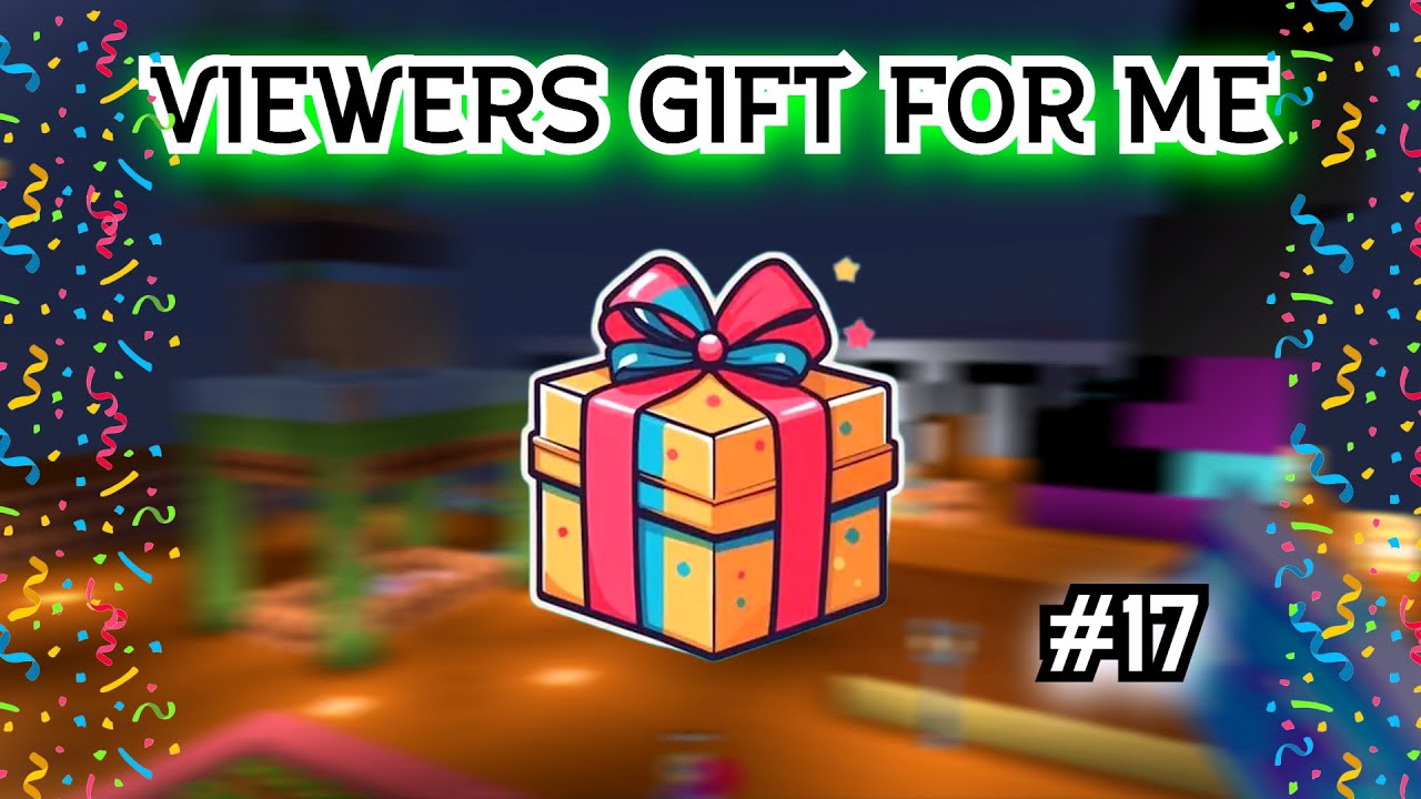 MY VIEWERS MADE A BIRTHDAY GIFT FOR ME in Minefun.io One Block! 🎁 #17