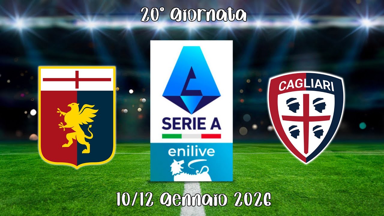 Genoa - Cagliari | 20° giornata Serie A EniLive 25/26 | Simulazione su EA FC 26