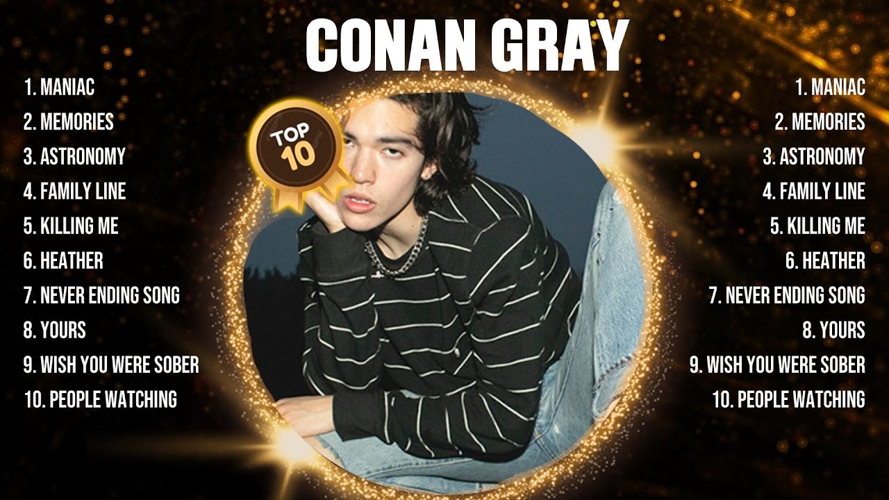 Conan Gray Greatest Hits 2024 Collection - Top 10 Hits Playlist Of All Time
