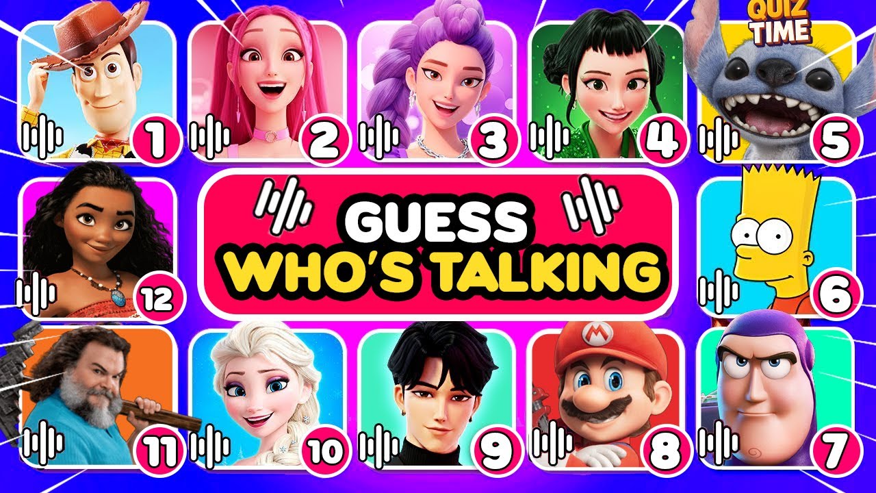 🎧🔥 Guess the Characters by Their Voice | Ultimate Voice Challenge 2025 🔥🎧