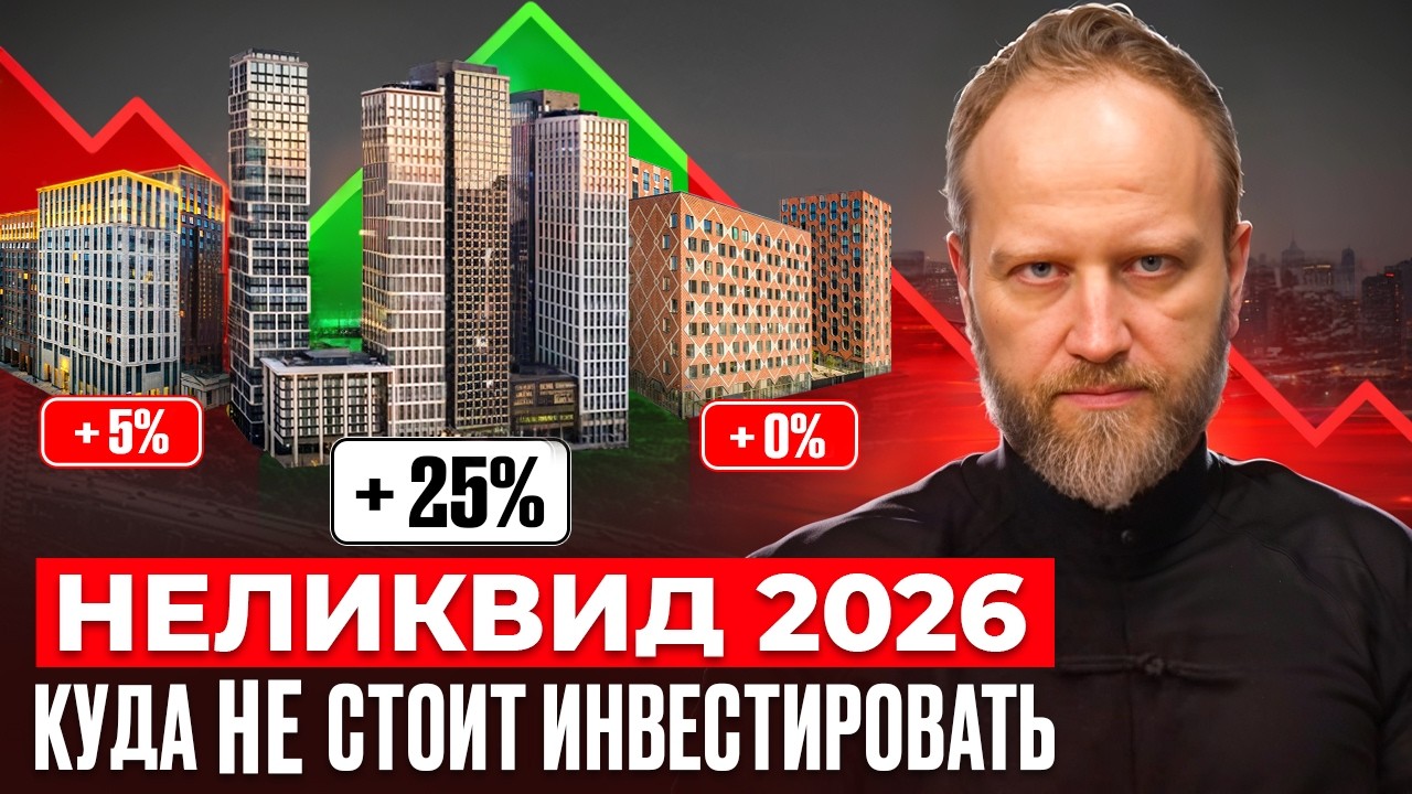 Эти жк НЕ ВЫРАСТУТ в цене! Куда точно не стоит инвестировать в 2026 году? Разбор рынка