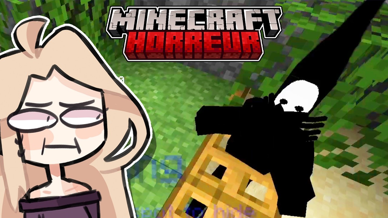 Cette ENTITÉ HORRIBLE me FORCE à jouer à CACHE CACHE ?! Minecraft PLAYMATE