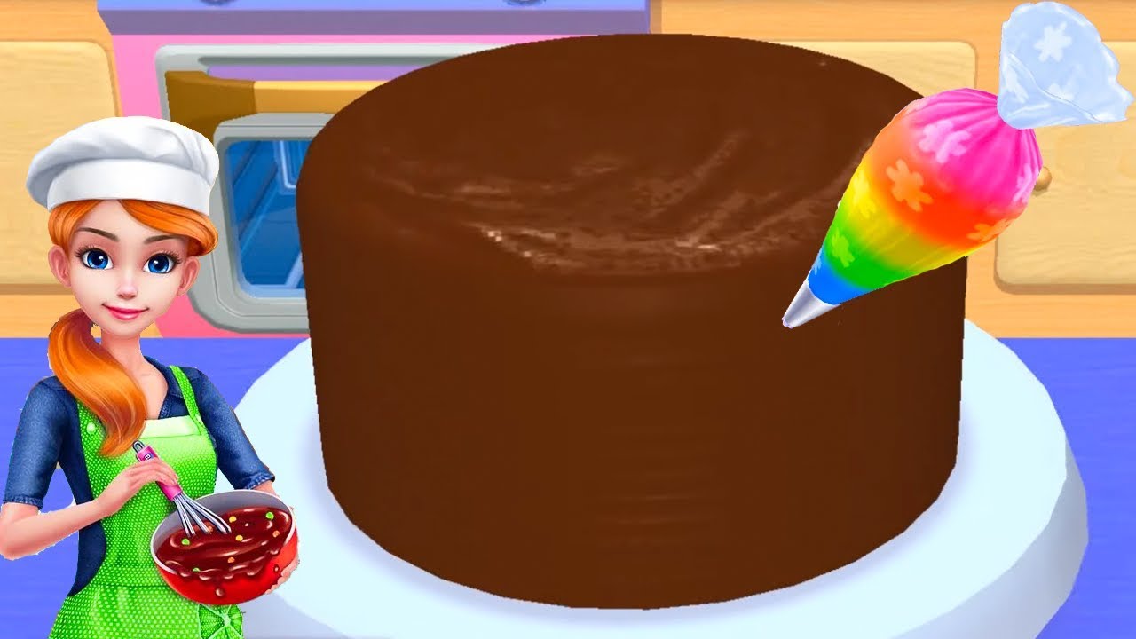 Fun Learn Cake Cooking & Colors Cake Fun Kids Games - My Bakery Empire - Bake, Decorate & Serve Cake