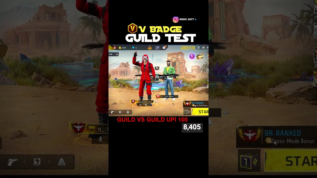🔴 RED X 🔴 ON LIVE | Kokan Army Guild Test 🔥 1vs3 Only Members & eSports 💀
