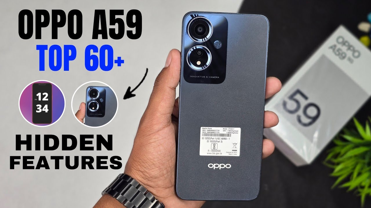 Oppo A59 5G Top 60+++ Hidden Features | Part 2 | Tips & Tricks | Oppo A59 5G